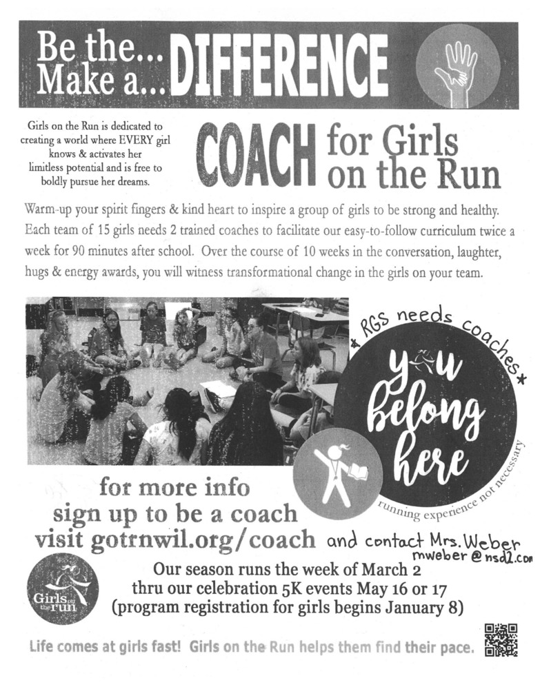 Girls On The Run Coach Richmond Grade School