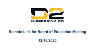 Streaming Link for BOE Meeting