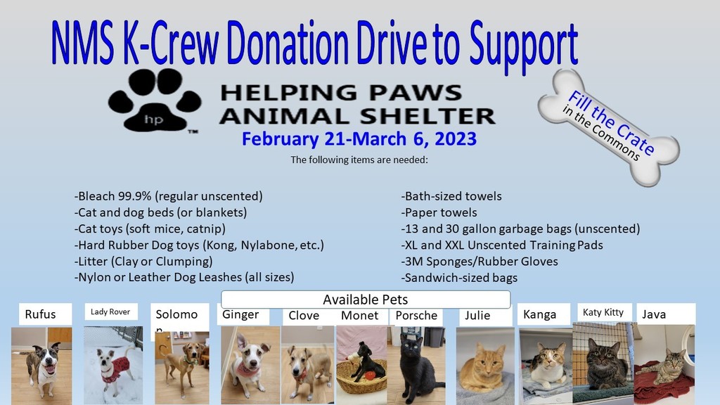 K-Crew & Helping Paws 